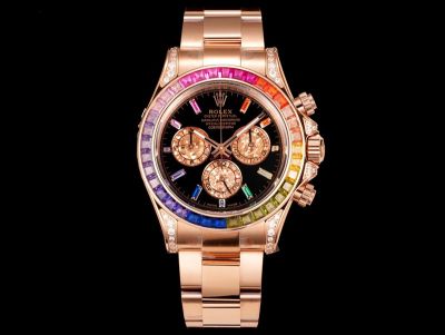 TW Factory ROLEX Rainbow Daytona for Sale 4130 Mechanical Movement Role Gold Watch